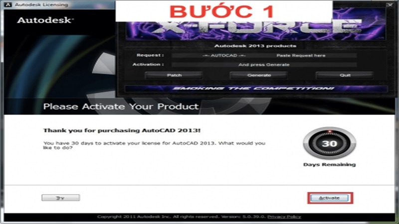 Cách kích hoạt AutoCAD 2013 Full chức năng