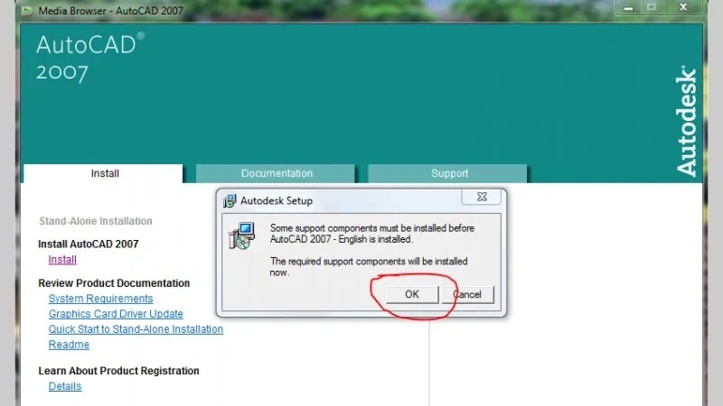 Chọn OK, rồi bấm Next