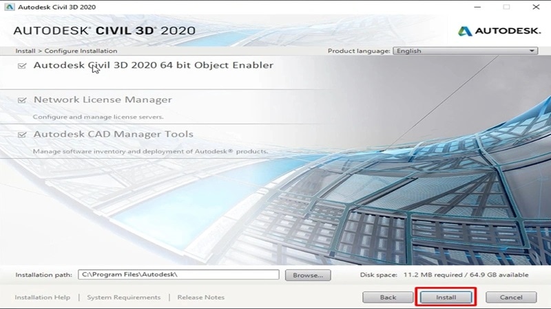Chọn nơi lưu, nhấn Install Chọn vị trí lưu và cài đặt