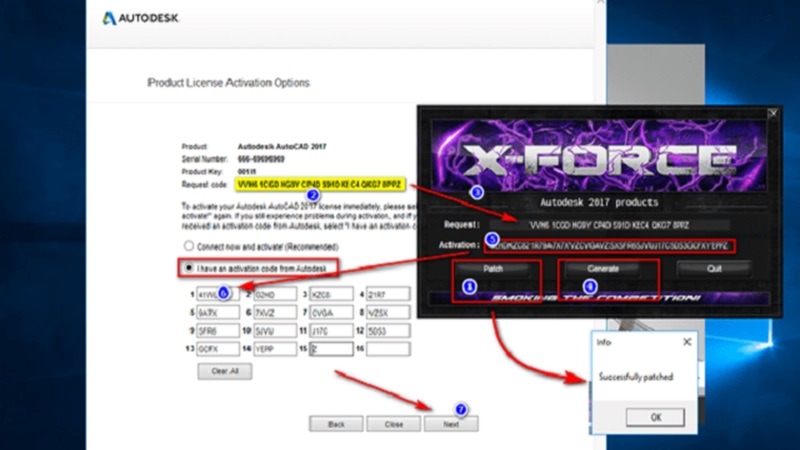 kích hoạt autocad 2017