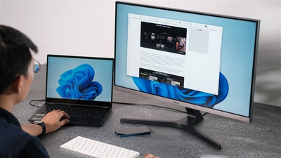 Hướng dẫn cách chuyển màn hình laptop sang màn hình ngoài