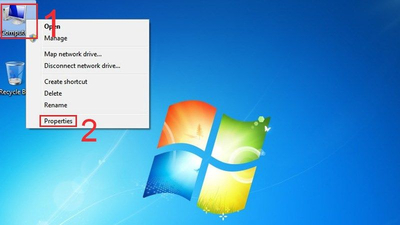 Cách xem cấu hình máy tính Laptop Win 7