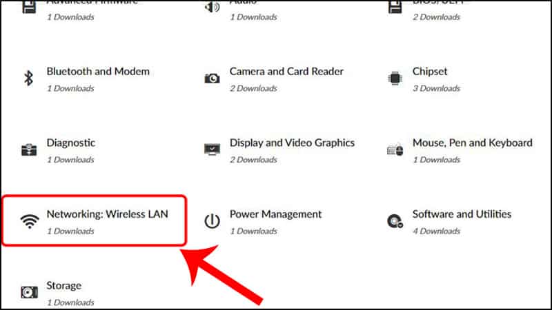 Cập nhật hoặc cài đặt lại driver mạng để khắc phục lỗi kết nối