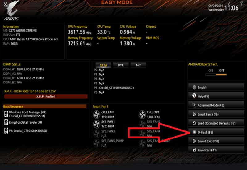 Cập nhật BIOS giúp laptop nhận pin chính xác hơn Laptop tự tắt khi rút sạc, cách xử lý nhanh