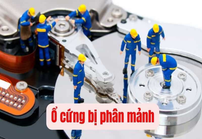 Ổn định dữ liệu bằng cách thường xuyên chống phân mảnh Thực hiện chống phân mảnh ổ cứng để tăng tốc máy