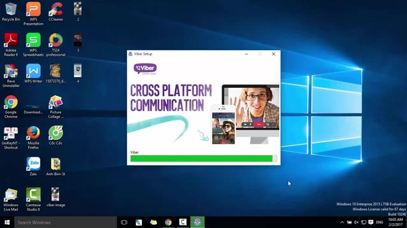 Cách đăng nhập tài khoản Viber trên máy tính