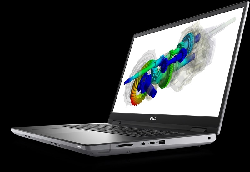 Máy trạm di động mạnh mẽ, bền bỉ, hiệu năng vượt trội Dell Precision 7770 - Máy trạm di động bền bỉ cấu hình khủng