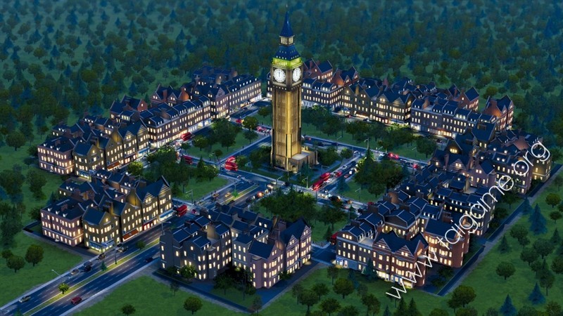 Đồ họa tuyệt đẹp trong game Simcity 4S