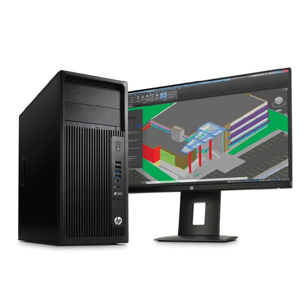 HP Workstation Z240 có thiết kế hiện đại