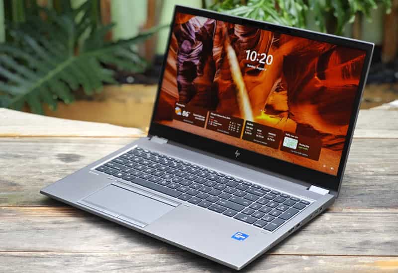 Thiết kế sang trọng, tinh tế phù hợp môi trường học tập Laptop tốt giúp sinh viên kỹ thuật dễ dàng thực hiện các đồ án lớn