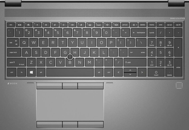 Bàn phím êm, touchpad tiện lợi, nhập liệu dễ dàng Bàn phím, touchpad nhập liệu tiện lợi