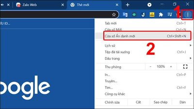 Hướng dẫn cách mở tab ẩn danh trên Chrome đơn giản nhất