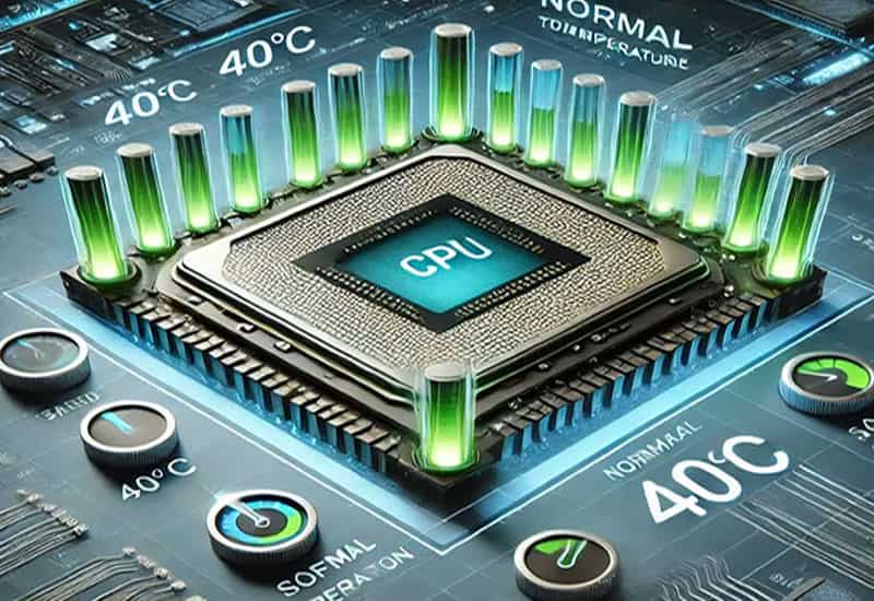 Sử dụng đèn LED hoặc cảm biến mainboard để theo dõi nhiệt Kiểm tra nhiệt CPU trực tiếp qua BIOS/UEFI khi khởi động