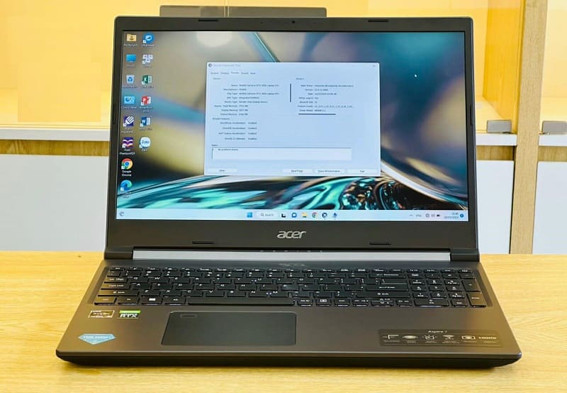 Aspire 7 mang đến trải nghiệm hình ảnh vô cùng ấn tượng