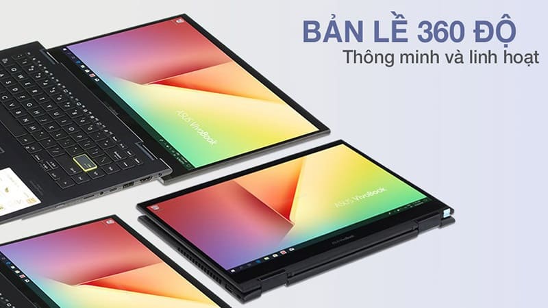 Vivobook Flip với thiết kế màn hình cảm hứng