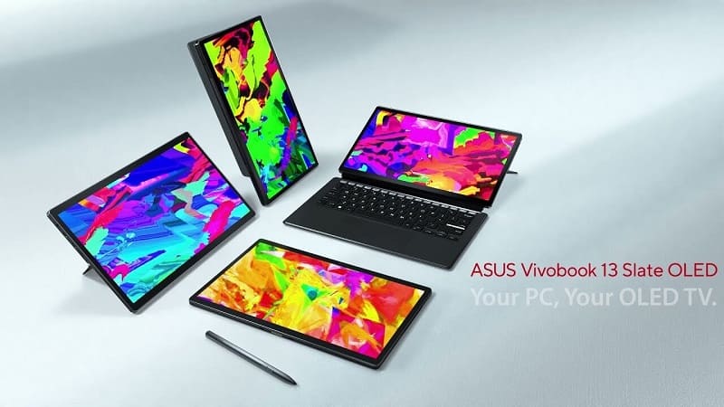 Thiết kế ấn tượng của các mẫu laptop Vivobook Slate