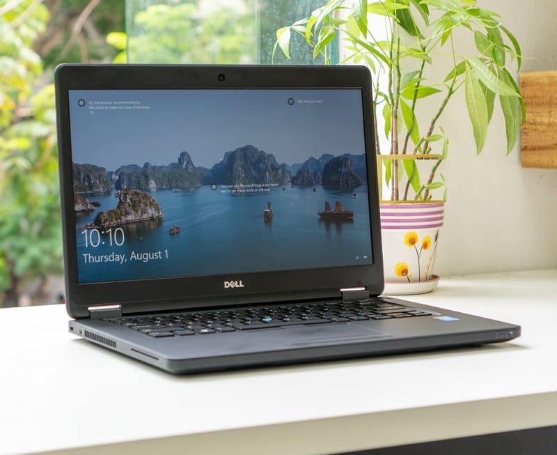 Thiết kế hiện đại của dòng laptop Latitude Thiết kế thanh lịch của dòng laptop Latitude
