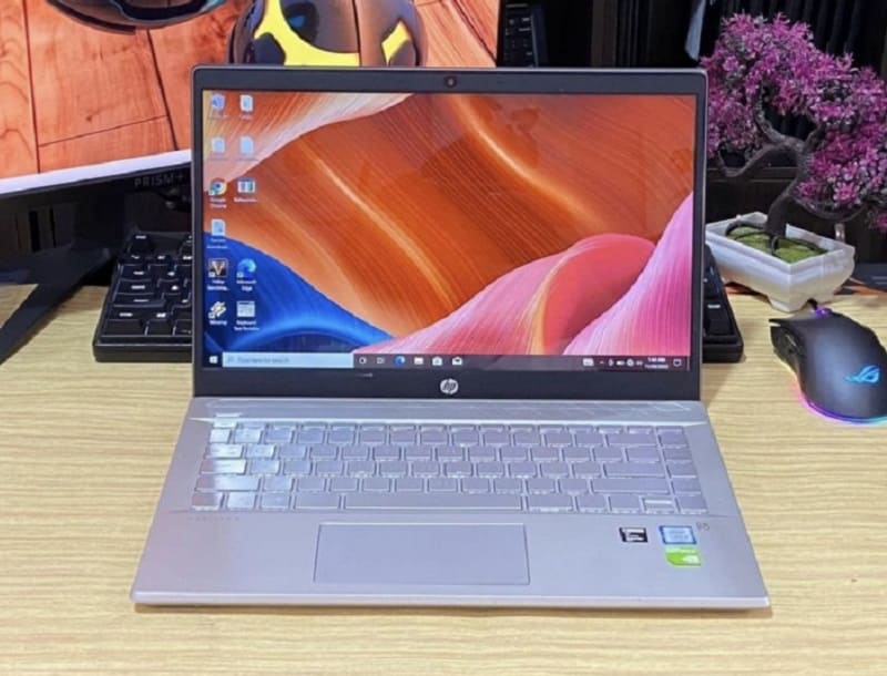 Thiết kế sang trọng của dòng HP Pavilion Thiết kế đẹp mắt của dòng HP Pavilion
