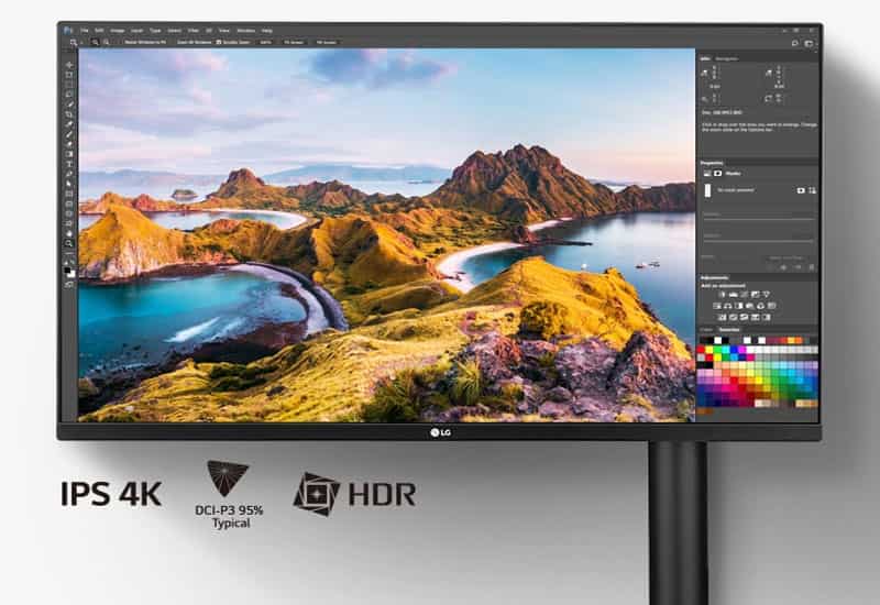 Tận hưởng chất lượng 4K cực nét với màn hình LG 32UN880K-B