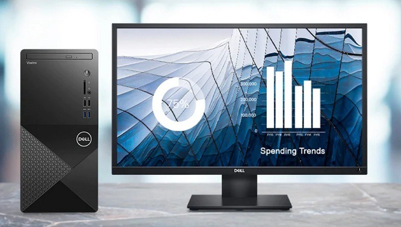 Dòng máy tính PC Dell ghi điểm với ngoại hình đẹp mắt Dòng máy tính PC Dell ghi điểm với ngoại hình ấn tượng