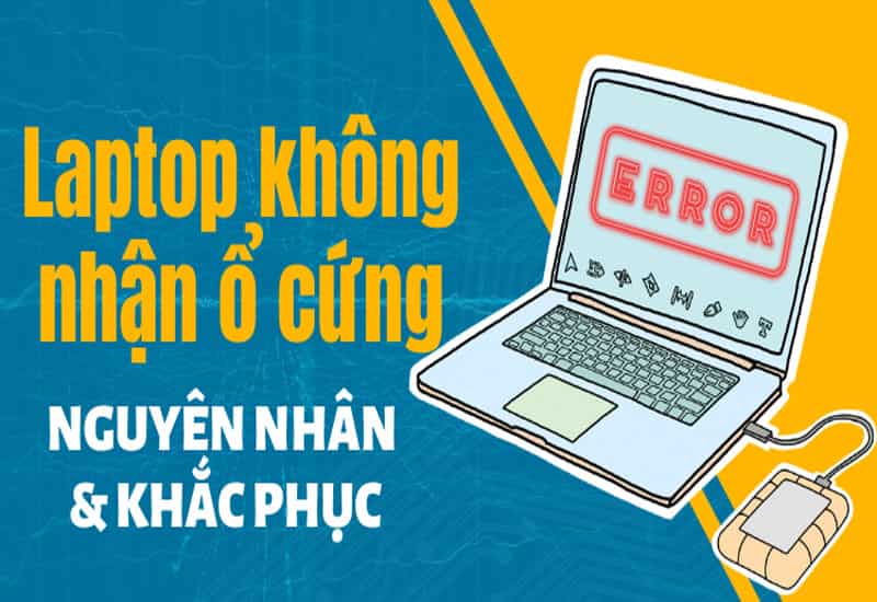 Nhận biết dấu hiệu lỗi ổ cứng ngoài trên máy tính Cách kiểm tra khi máy tính không nhận ổ cứng ngoài