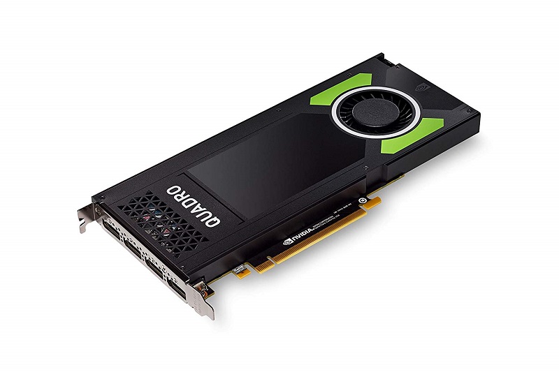 Nvidia Quadro P4000 8GB sử dụng cho tới 4 màn hình