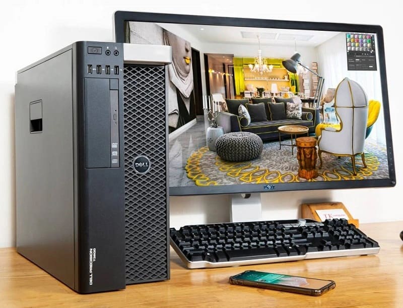 Dell Workstation sở hữu ngoại hình đẹp, hiệu năng mạnh mẽ