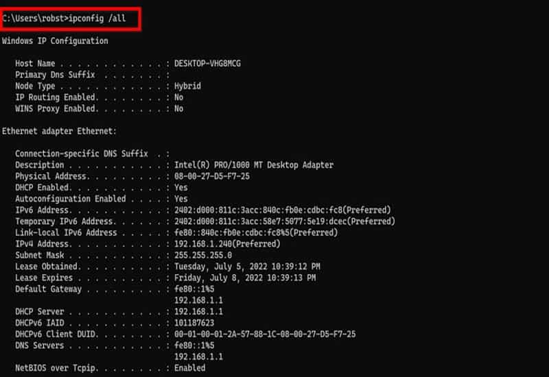 Dùng lệnh DOS để reset kết nối mạng nhanh chóng Thiết lập lại cấu hình IP và DNS cho máy tính