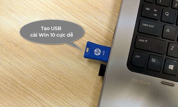 Cài đặt USB boot win 10 bằng Rufus