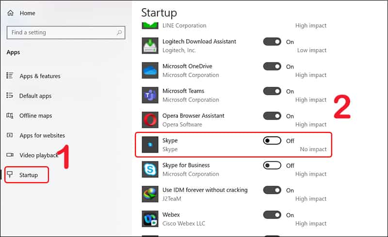 Tắt chương trình khởi động Windows, khắc phục tình trạng máy lag Tư vấn cách xử lý laptop chạy chậm khiến bạn hài lòng