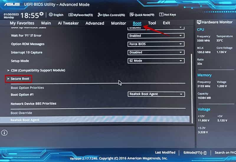 Hướng dẫn sửa lỗi Exiting PXE Boot Rom trên laptop chỉ trong vài phút