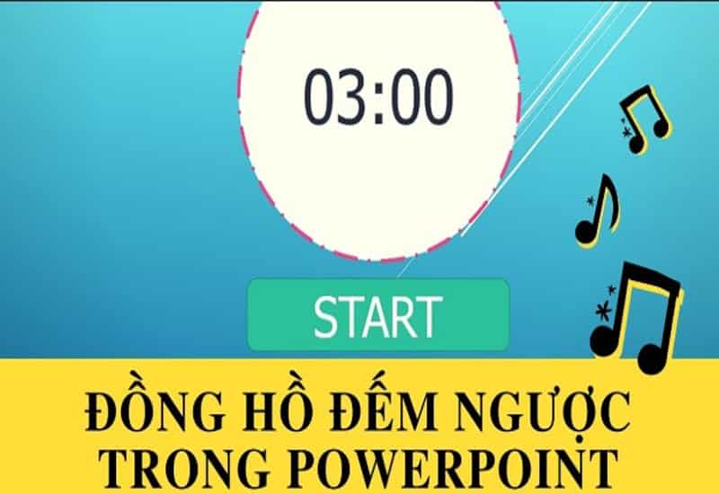 Hướng dẫn thêm hiệu ứng âm thanh cho đồng hồ đếm ngược Cách chèn âm thanh cho đồng hồ đếm ngược PowerPoint