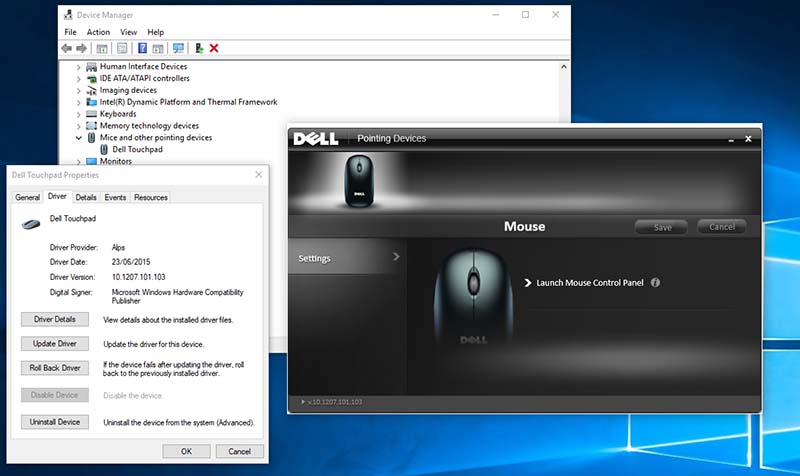Cách mở chuột cảm ứng laptop dell đơn giản