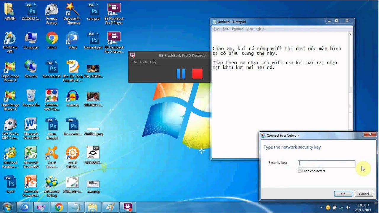 Bật và tắt wifi trên laptop thông dụng