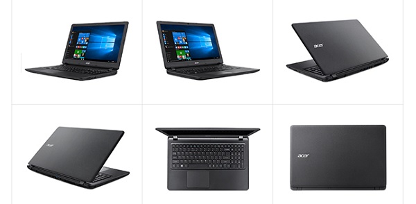 Thiết kế của Laptop Acer Aspire ES1-132 đơn giản