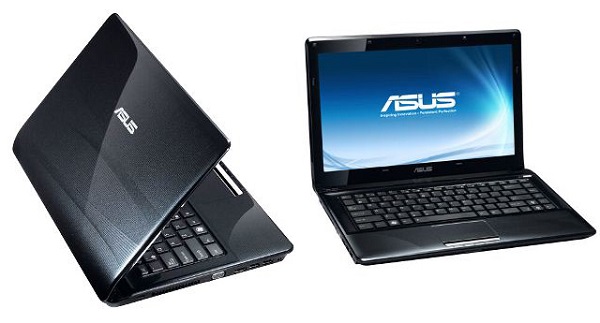 Laptop Asus A42 có thiết kế tinh tế
