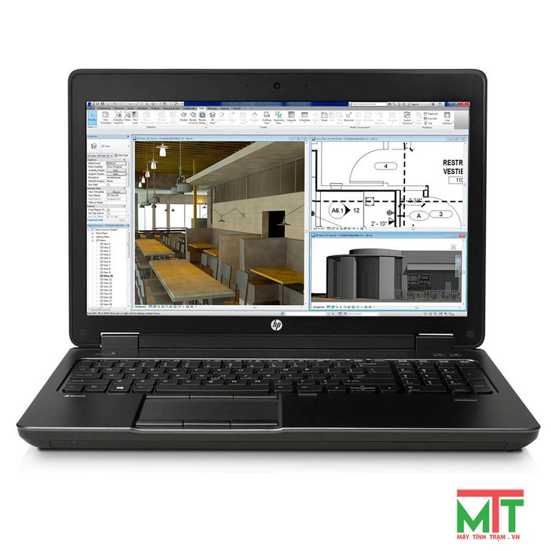 Laptop HP Zbook 15 G2 sở hữu cấu hình mạnh mẽ