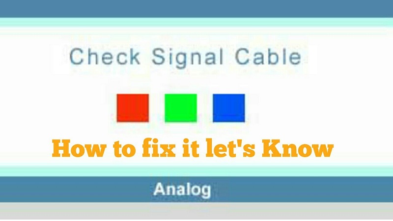 {Hướng dẫn} Sửa lỗi màn hình máy tính báo lỗi check signal cable