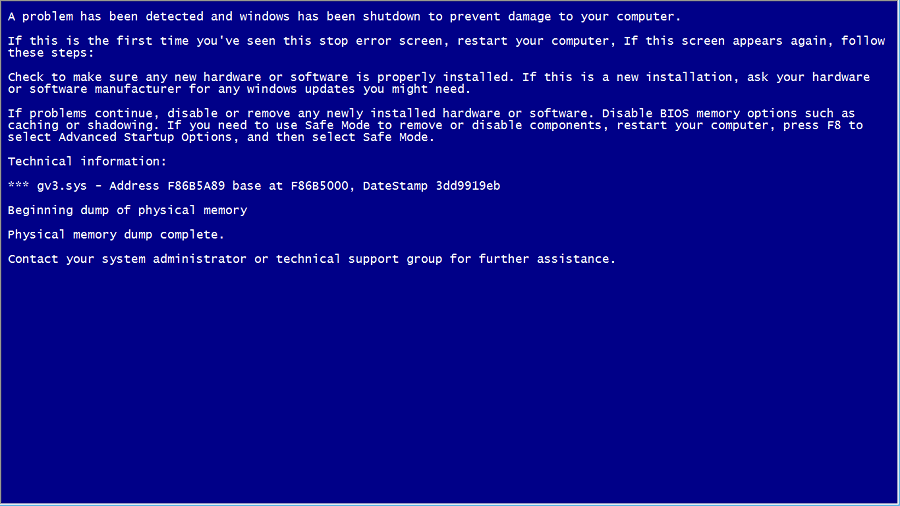 Máy tính bị lỗi BSOD ngay khi khởi động Win