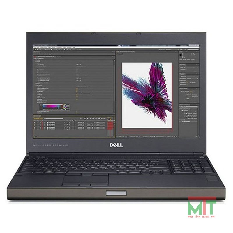 Màn hình của Dell Precision M4800 rõ nét